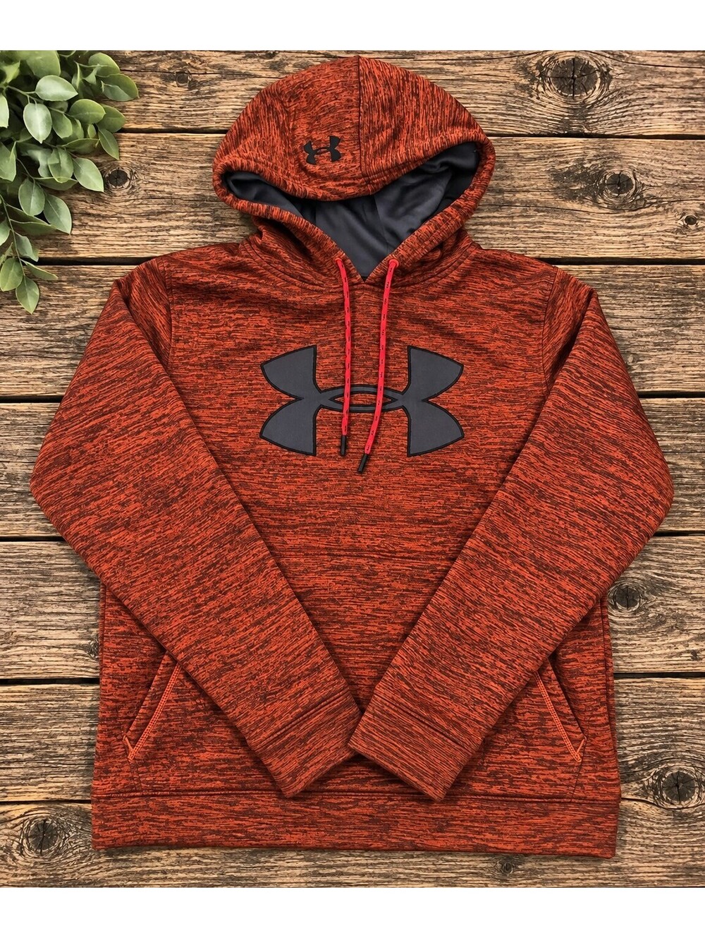 Large Under Armour red hoodie
